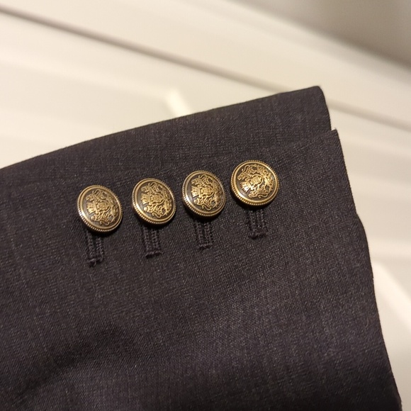 Talula Charcoal Blazer Size 6 - Picture 4 of 8